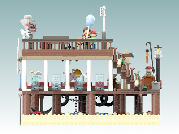 LEGO Ideas The Dock Restaurant