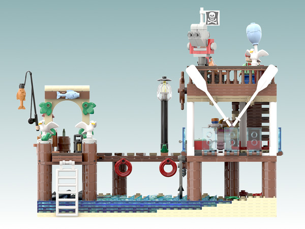 LEGO Ideas The Dock Restaurant