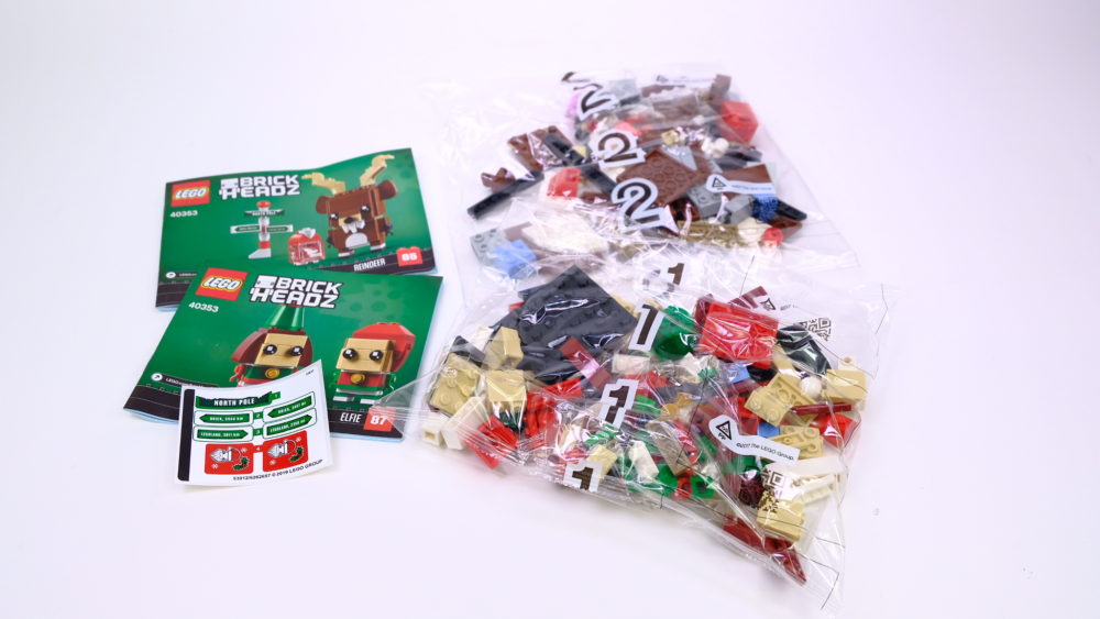 LEGO 40353 Reindeer, Elf and Elfie