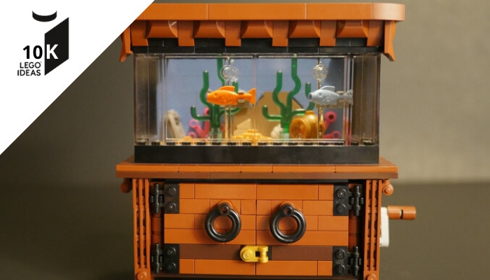 LEGO Ideas Clockwork Aquarium bereikt 10K supporters