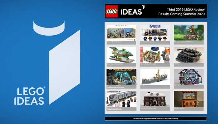 Kandidaten derde LEGO Ideas review 2019