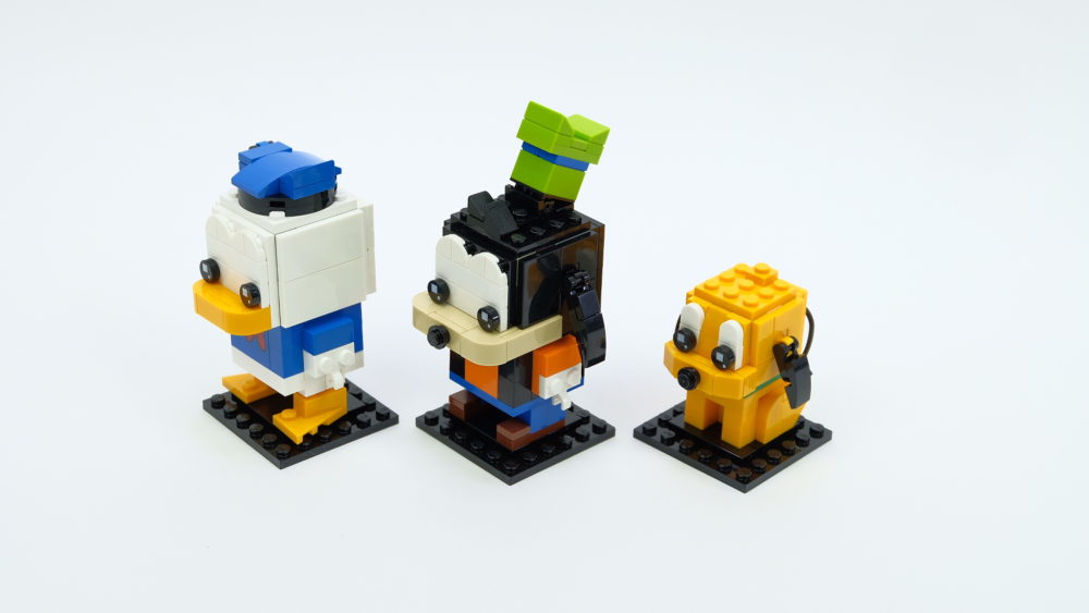 LEGO BrickHeadz 40377 Donald Duck - LEGO BrickHeadz 40378 Pluto & Goofy