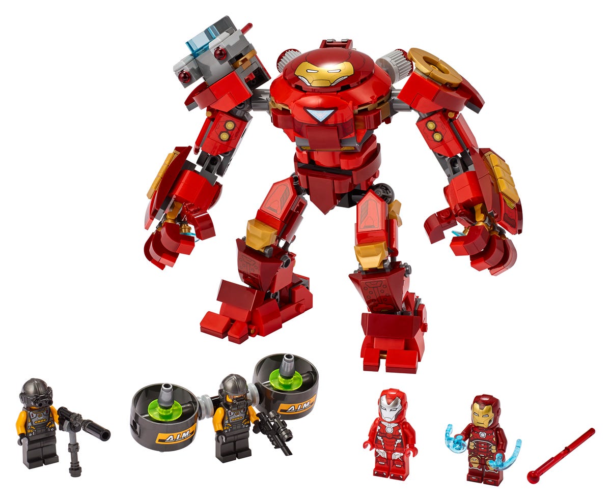 LEGO Marvel 76164 Iron Man Hulkbuster versus A.I.M. Agent (4)