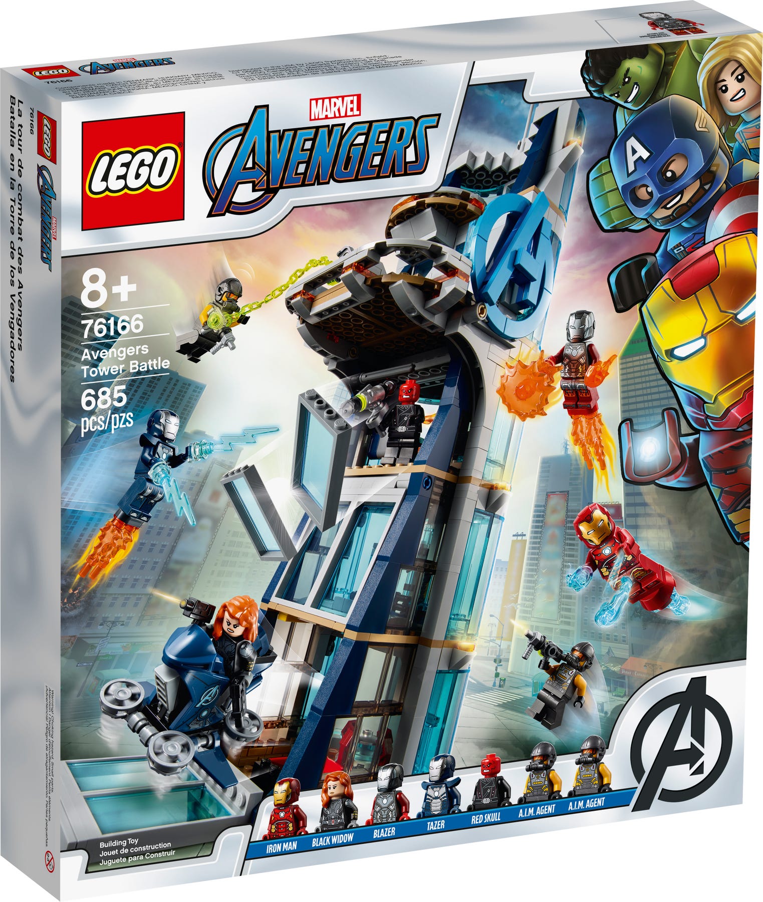 LEGO Marvel 76166 Avengers Tower Battle (1)