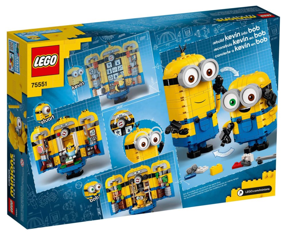 LEGO Minions 75551 Brick-Built Minions and Their Lair (10)