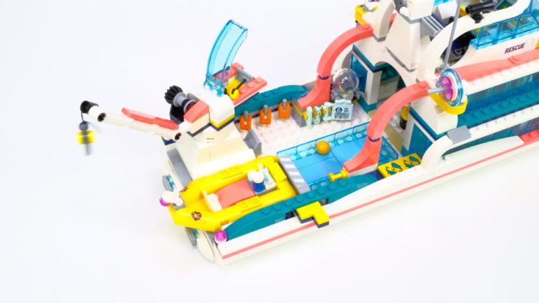 [Review] LEGO Friends 41381 Rescue Mission Boat - Bouwsteentjes.info