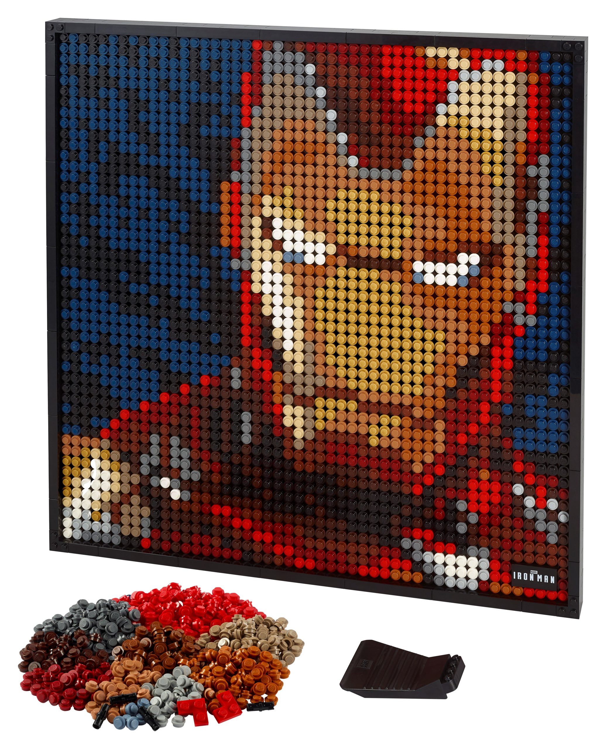 LEGO Art’s 31199 Marvel Studios Iron Man (23)