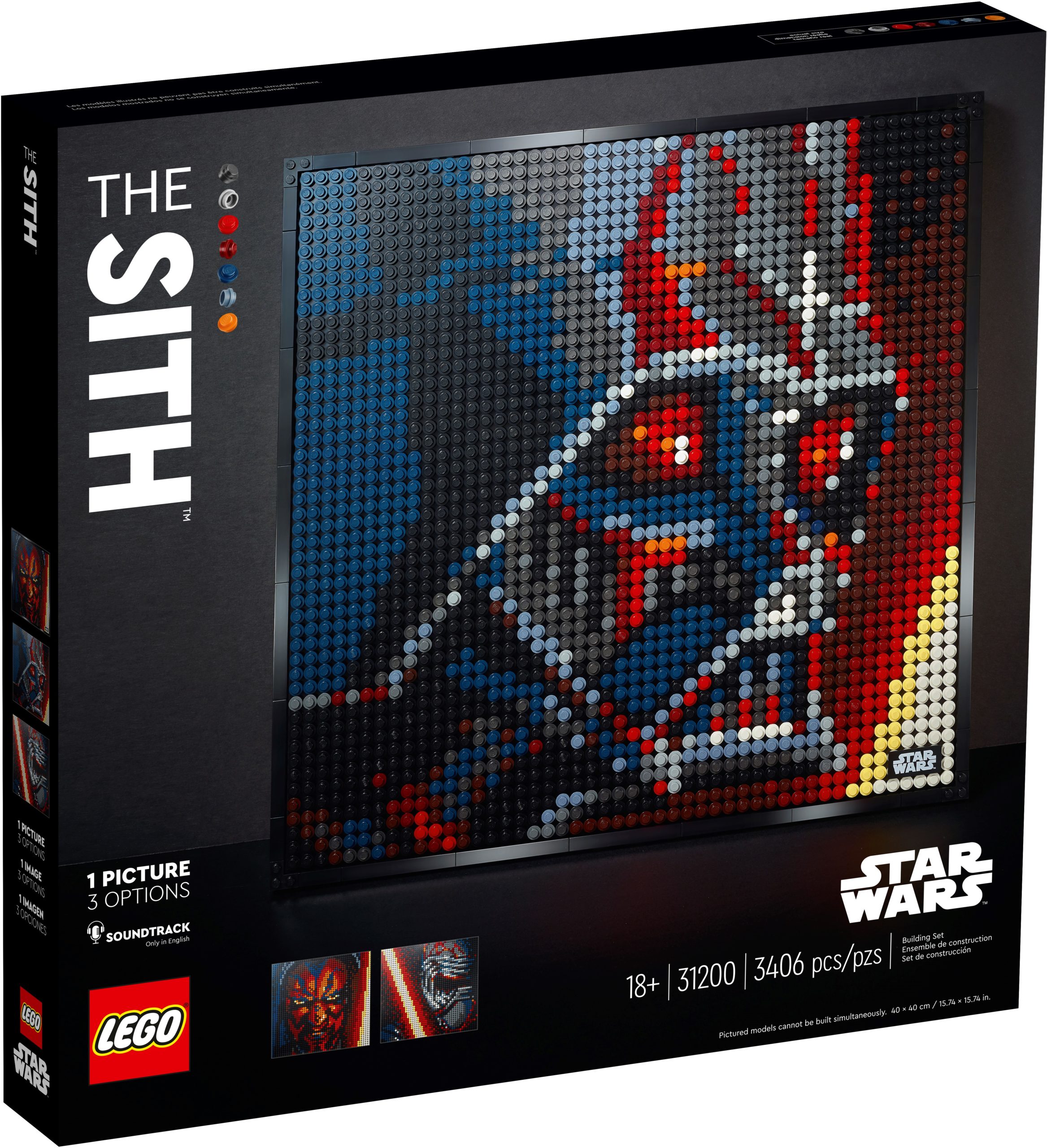 LEGO Art’s 31200 Star Wars The Sith (1)