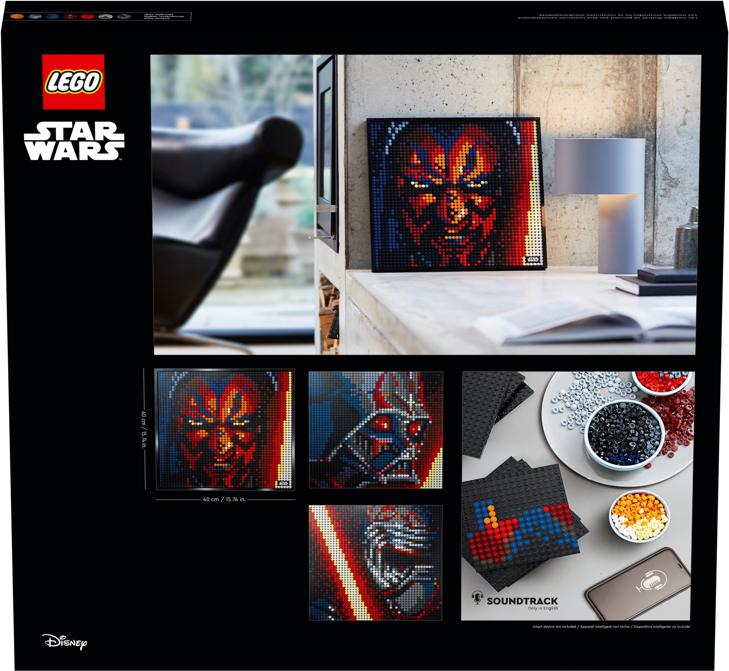 LEGO Art’s 31200 Star Wars The Sith (3)