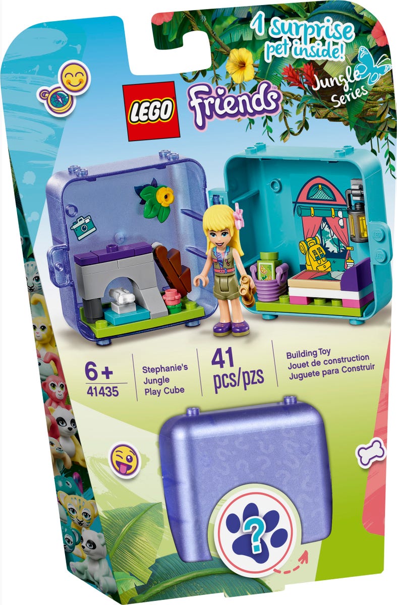 LEGO Friends 41435 Stephanie's Jungle Play Cube (2)