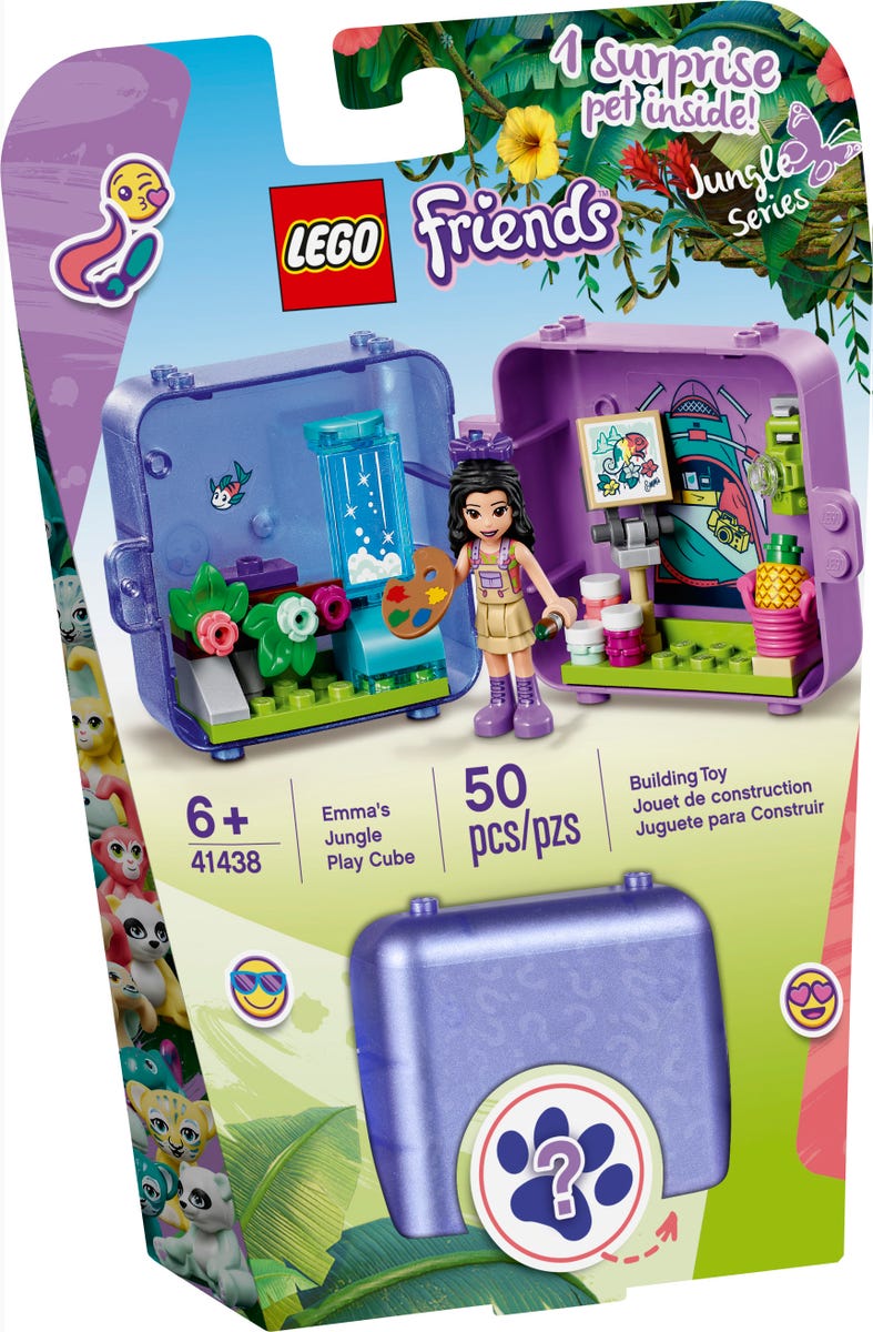 LEGO Friends 41438 Emma's Jungle Play Cube (4)
