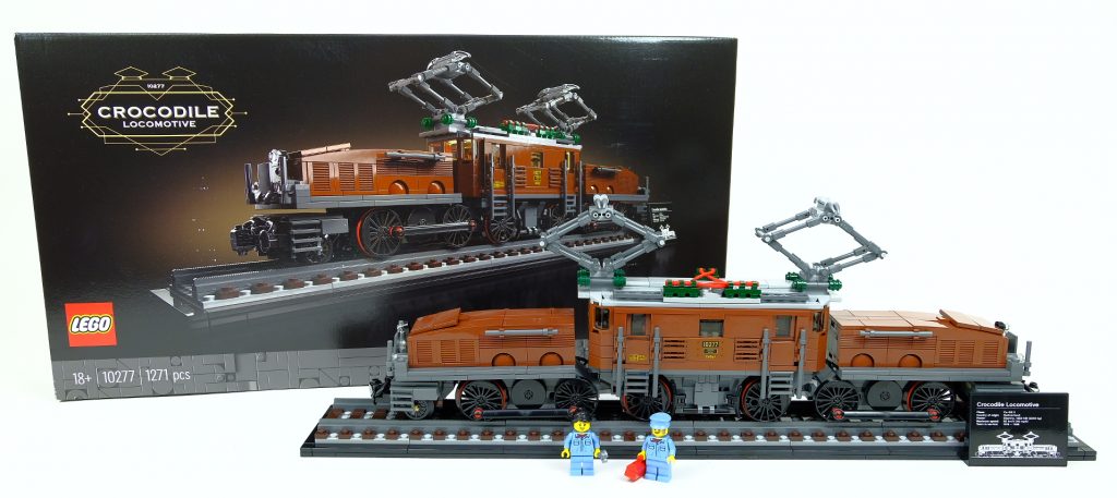 [Review] LEGO 10277 Crocodile Locomotive - Bouwsteentjes.info