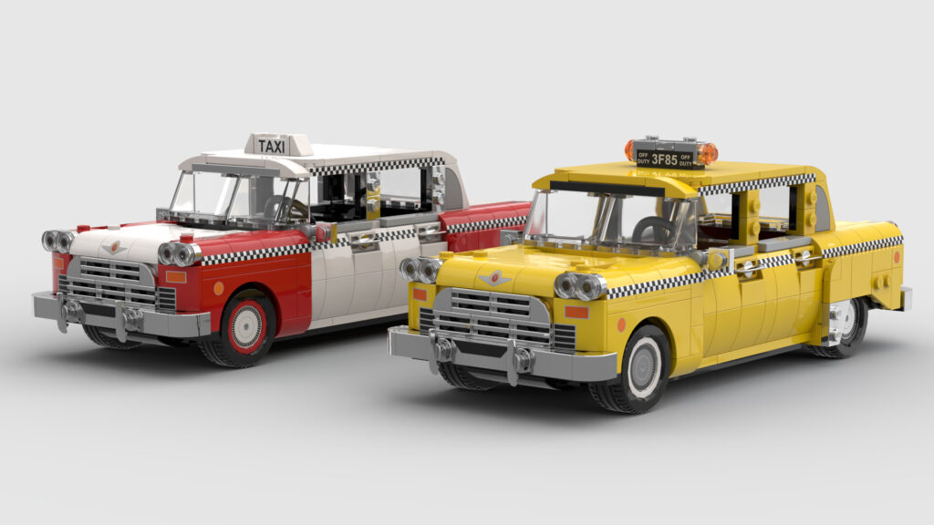 [MOC] LEGO New York Checker Taxi - Bouwsteentjes.info