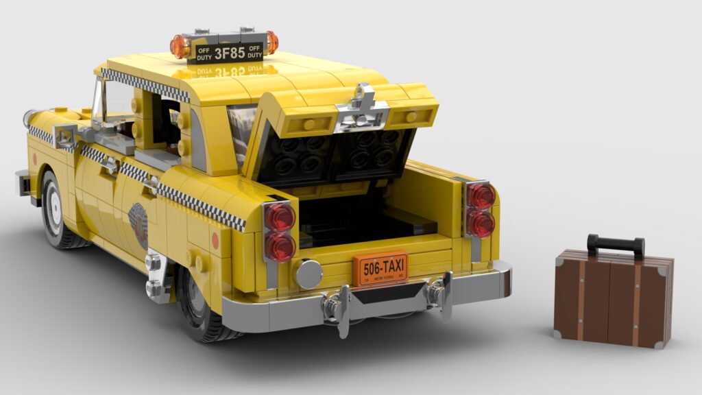 [MOC] LEGO New York Checker Taxi - Bouwsteentjes.info
