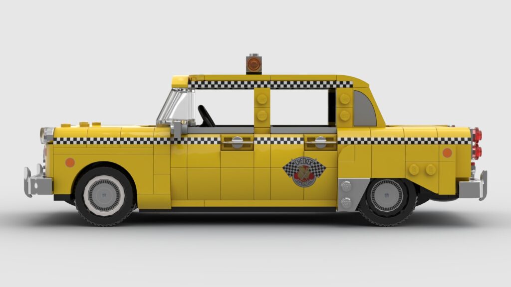 [MOC] LEGO New York Checker Taxi - Bouwsteentjes.info