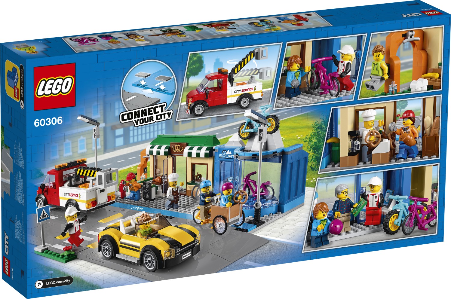 LEGO City 60306 Shopping Street (2)