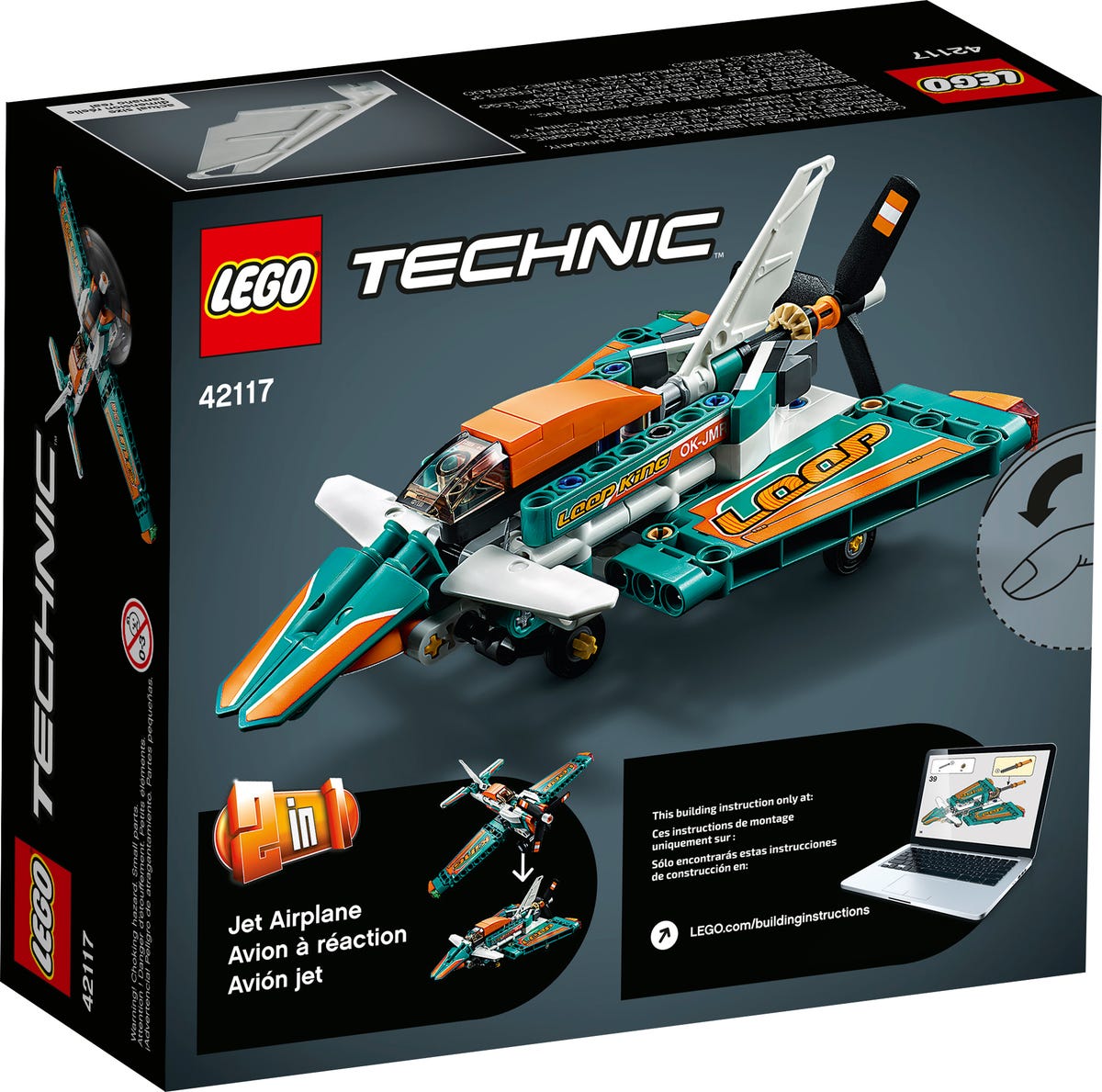 LEGO Technic 42117 Race Plane (2)