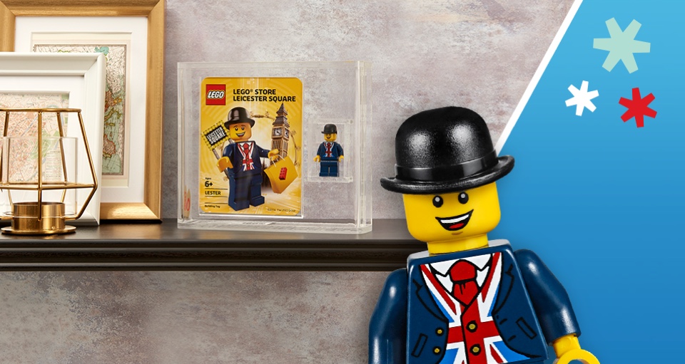 Graded LEGO Lester Minifigure Sweepstake