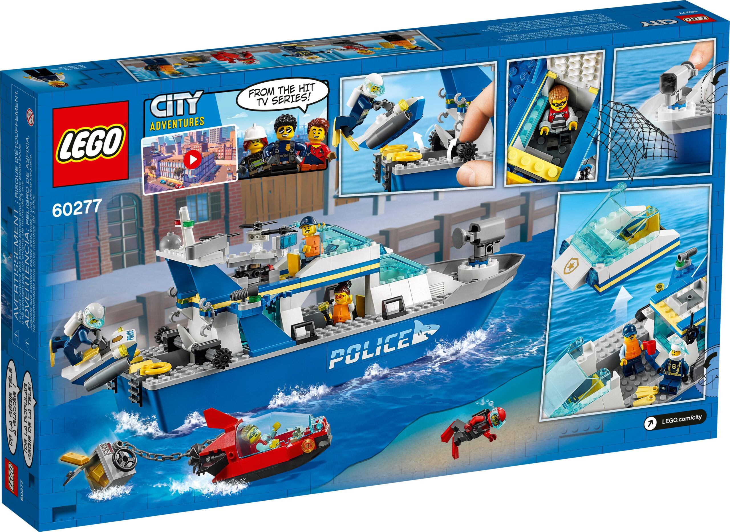 LEGO City 60277 Police Patrol Boat (5)