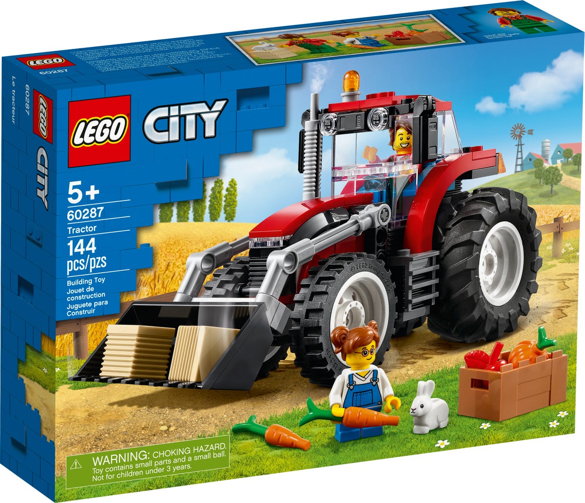 LEGO City 60287 Tractor (3)