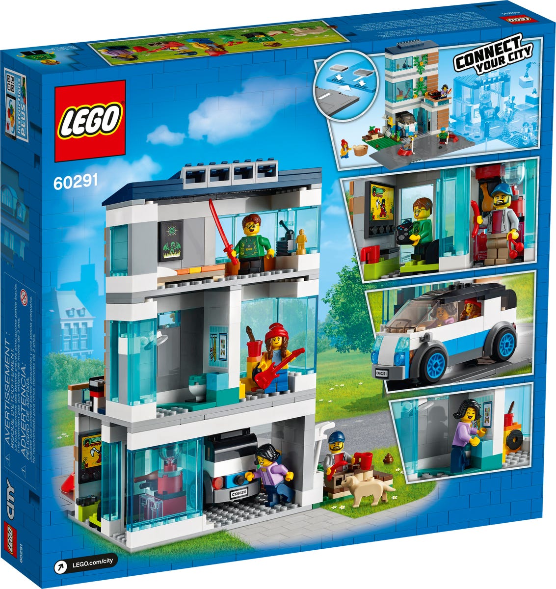 LEGO City 60291 Modern Family House (1)