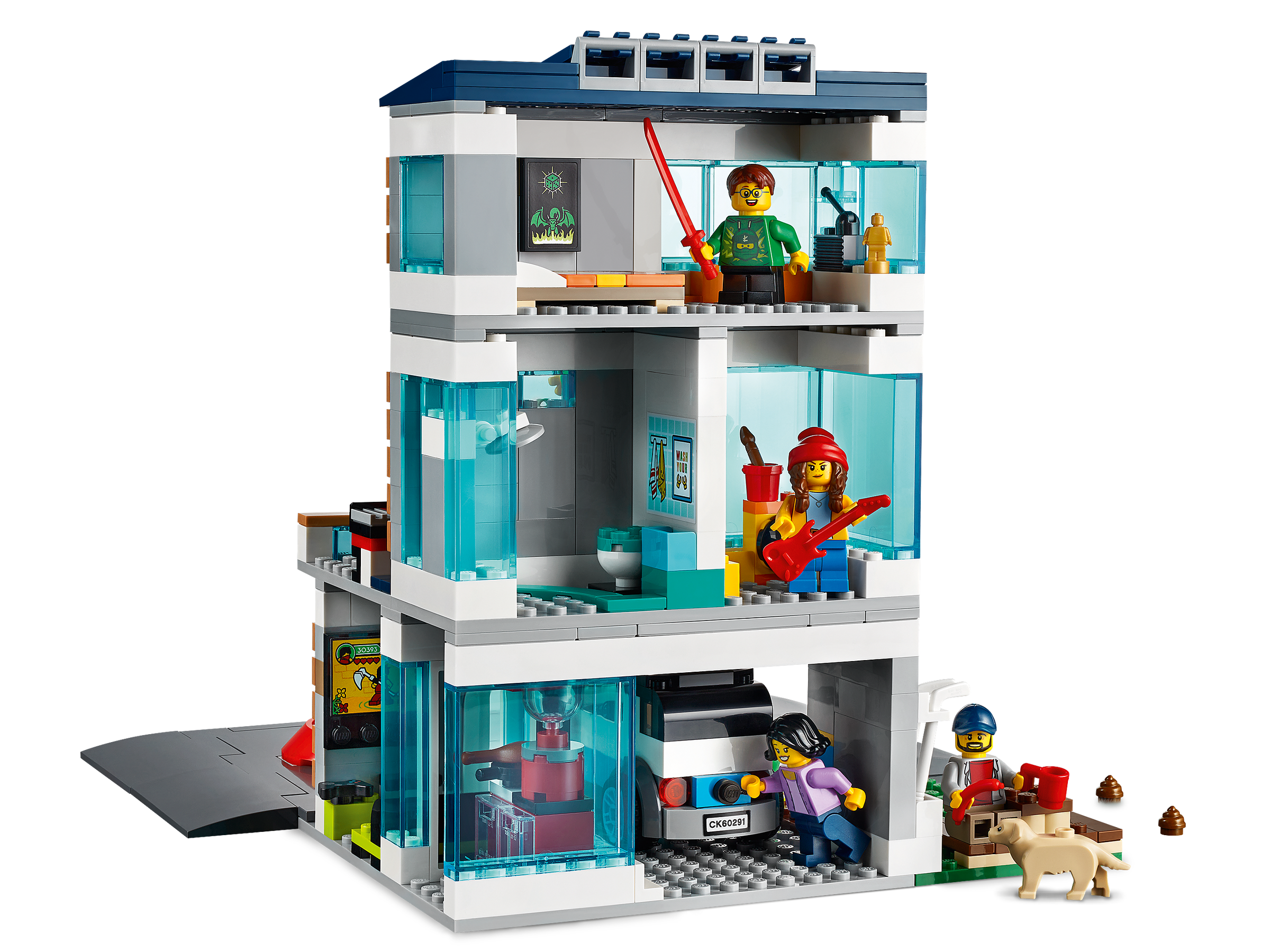 LEGO City 60291 Modern Family House (3)