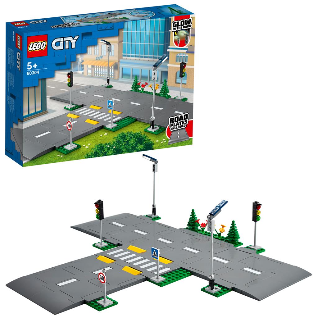 LEGO City 60304 Road Plates (3)