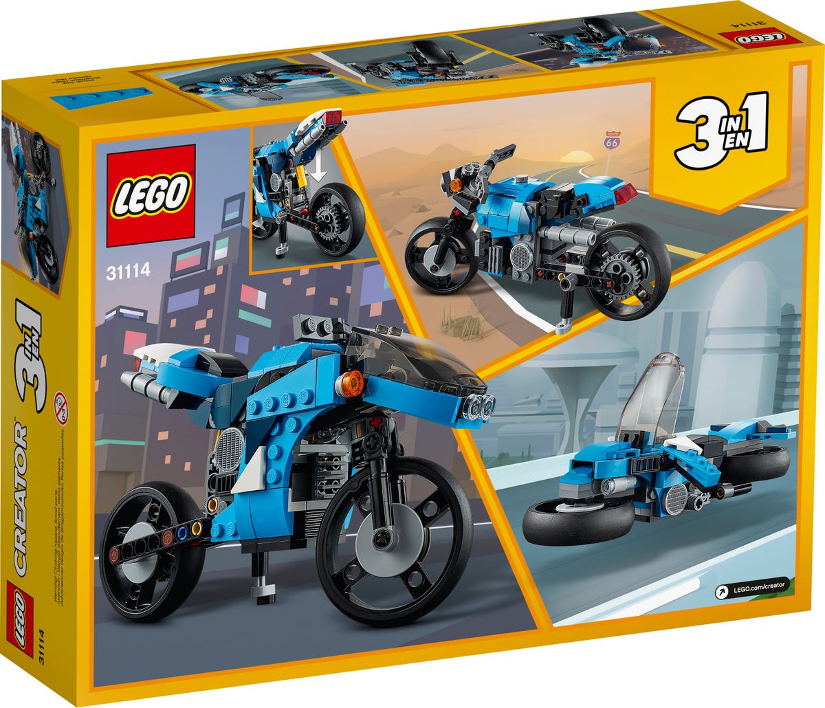 LEGO Creator 31114 Motorbike (1)