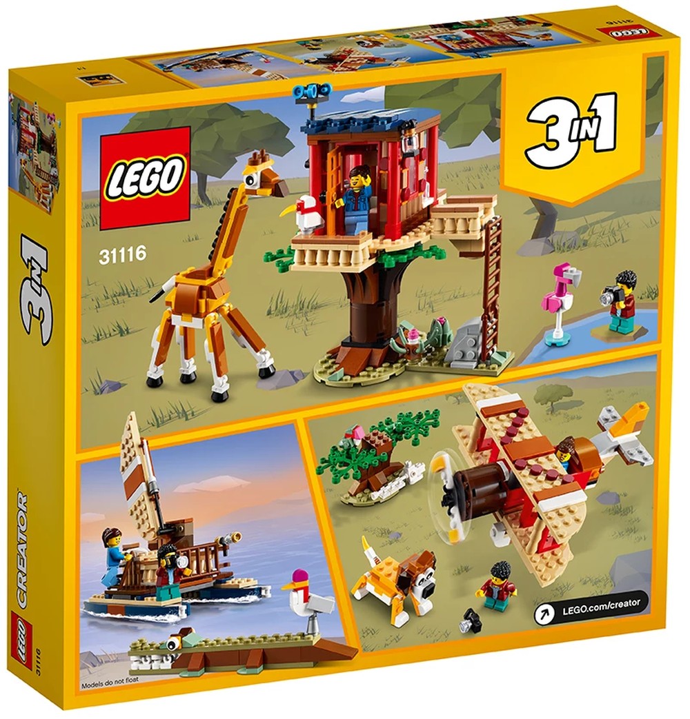 LEGO Creator 31116 Safari Wildlife Tree House (2)