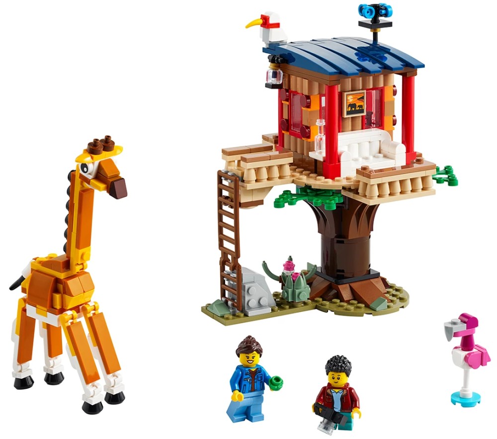 LEGO Creator 31116 Safari Wildlife Tree House (3)