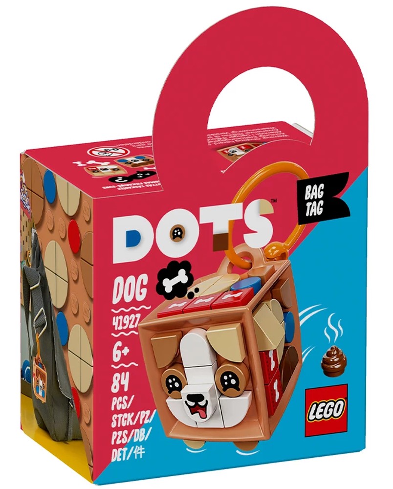 LEGO DOTS 41927 Dog Bag Charm (1)