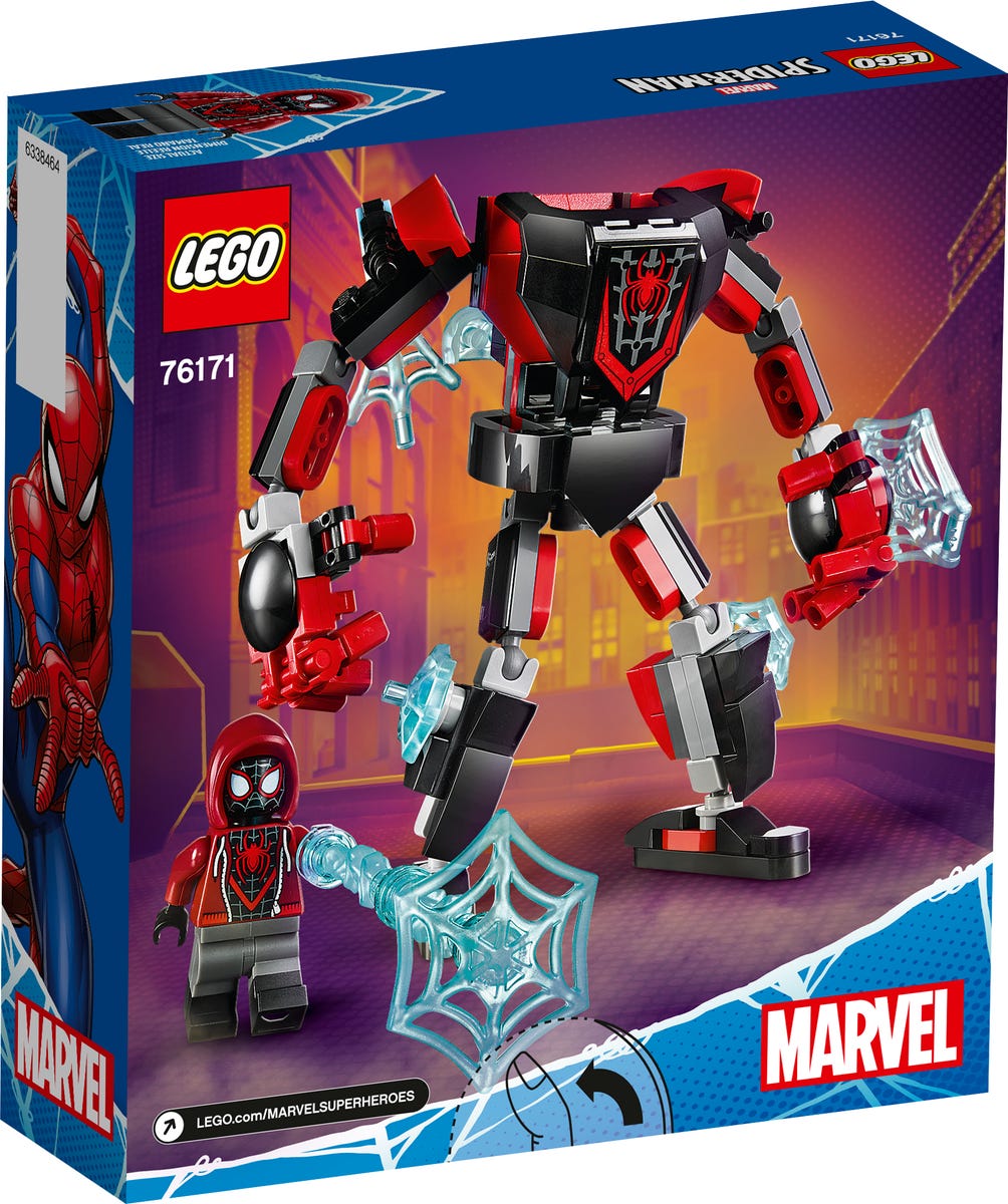 LEGO Marvel 76171 Miles Morales Mech Armour (5)