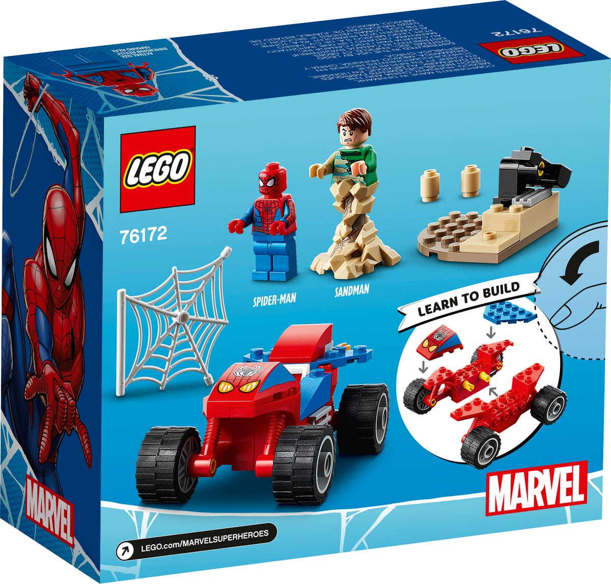 LEGO Marvel 76172 Spider-Man and Sandman Showdown