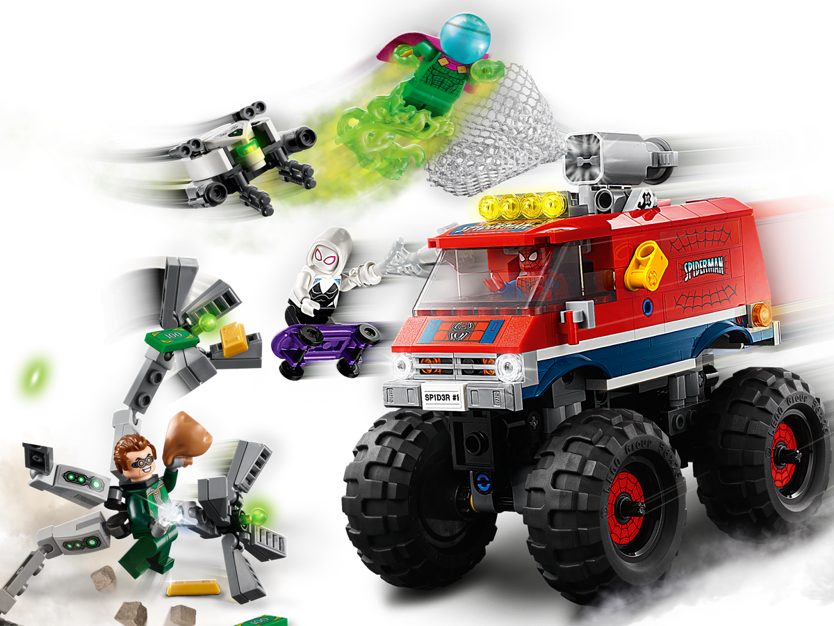 LEGO Marvel 76174 Spider-Man’s Monster Truck vs. Mysterio (2)