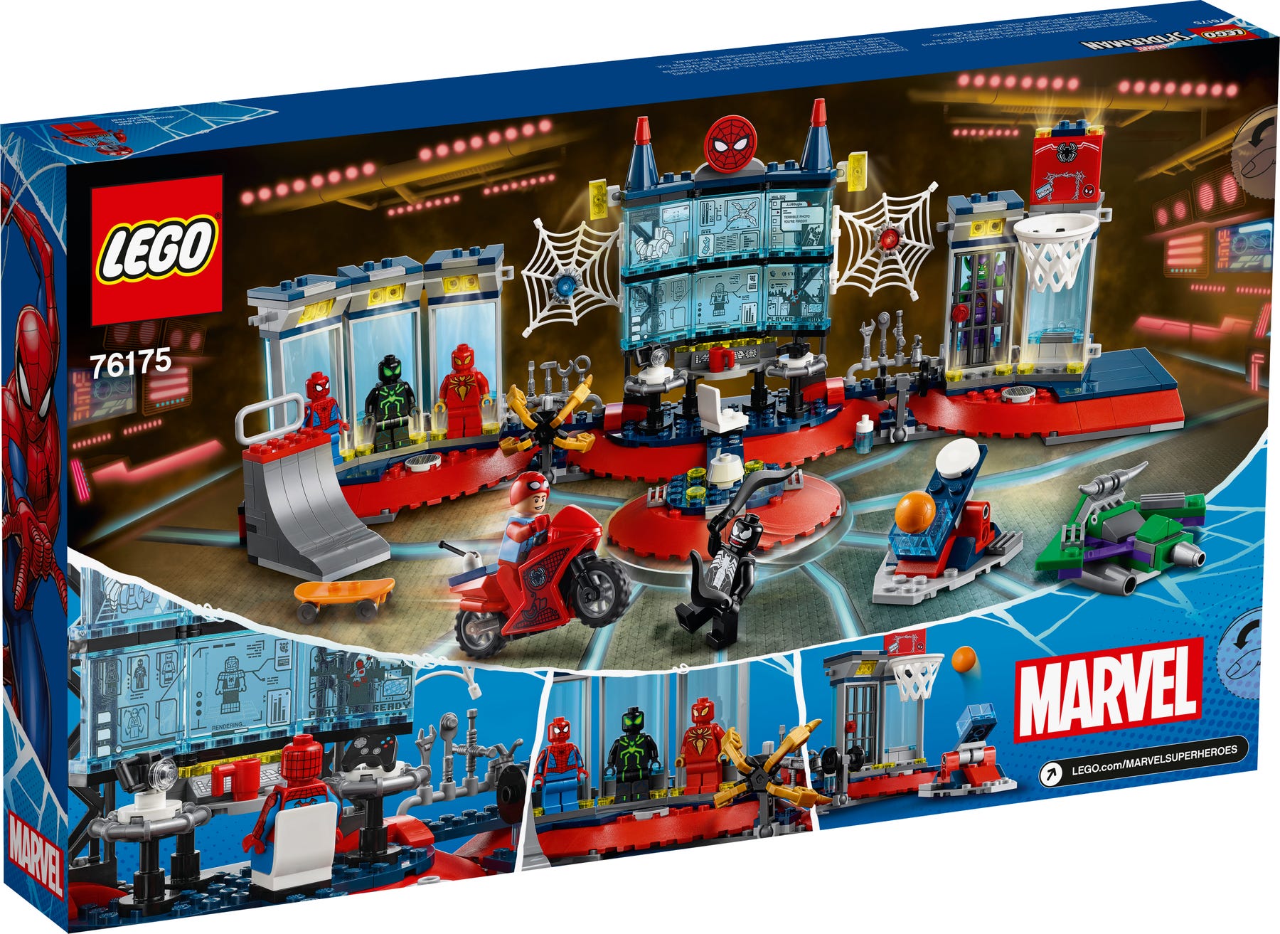 LEGO Marvel 76175 Spider-Man Attack on the Spider Lair (2)