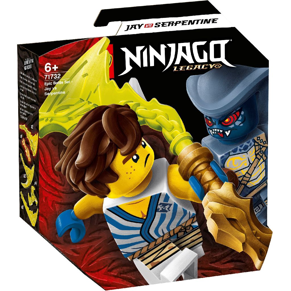 LEGO Ninjago 71732 Epic Battle Jay vs Serpertine (1)