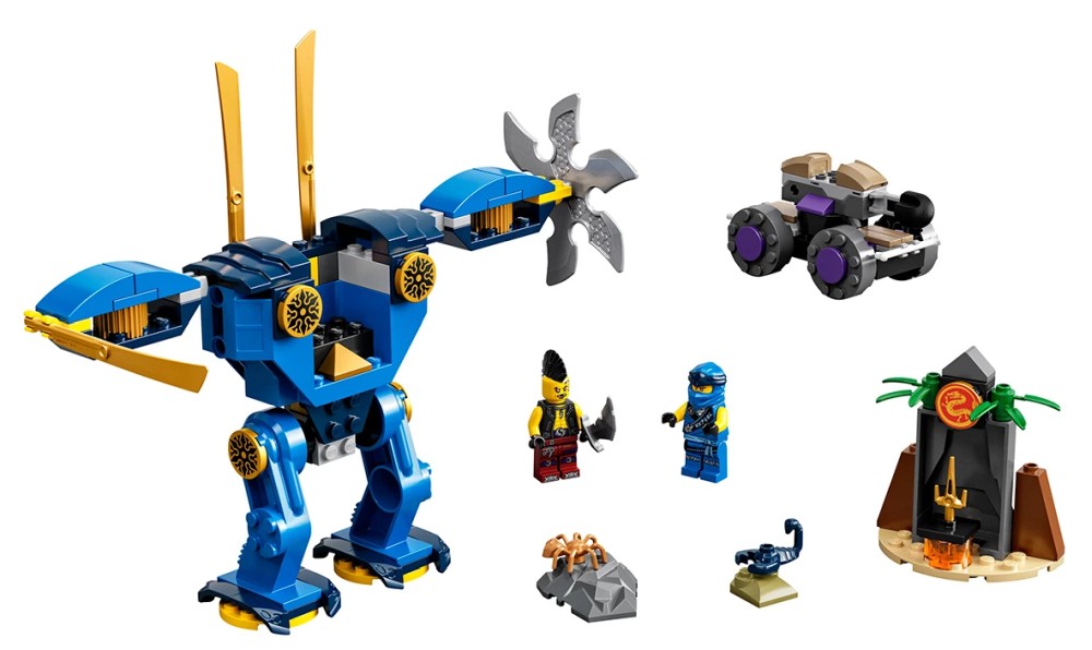 LEGO Ninjago 71740 Jay’s Electro Mech (3)