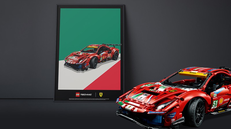 [Bouwwedstrijd] Design an Iconic Ferrari Poster!