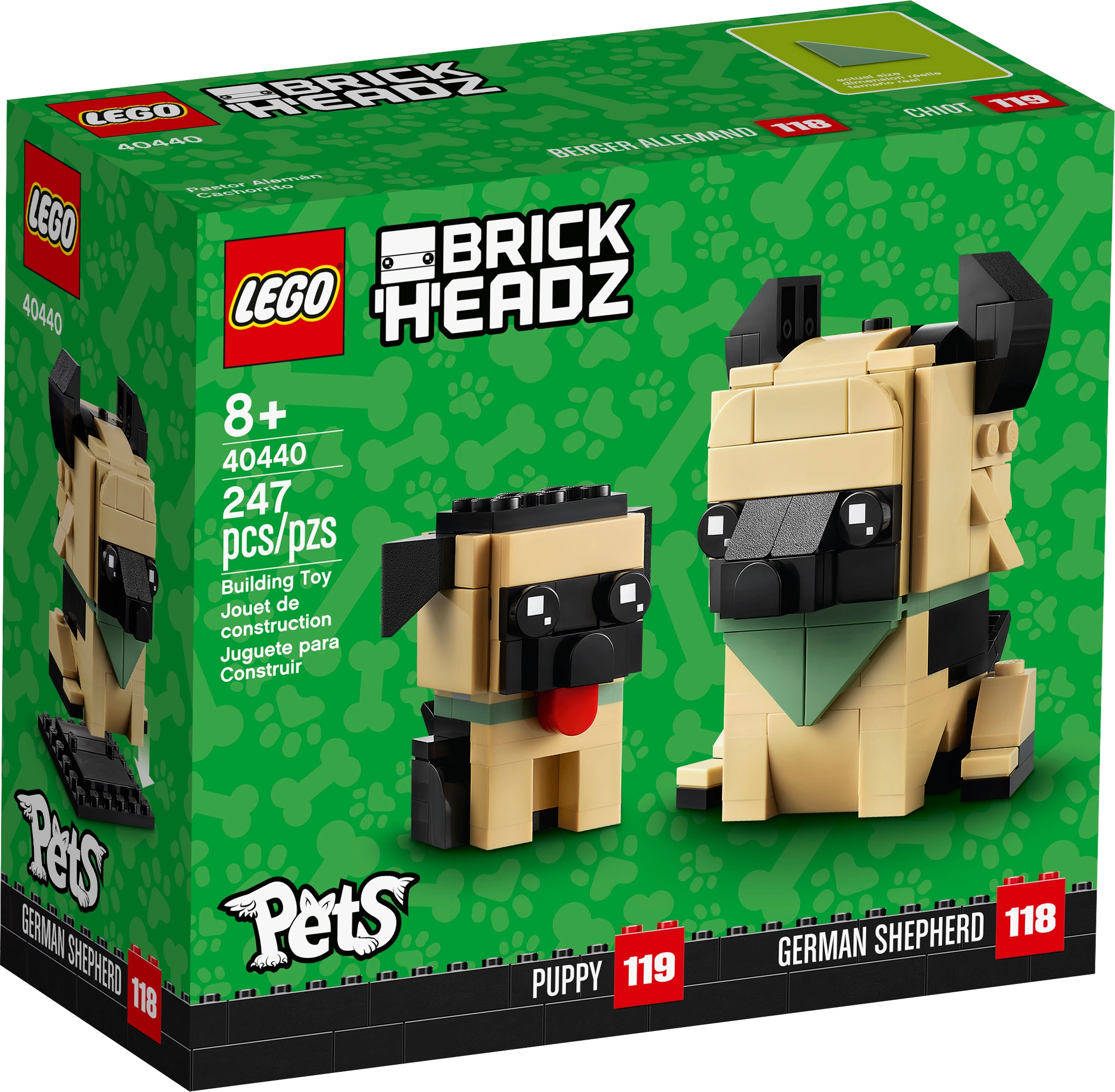 LEGO BrickHeadz 40440 German Shepherd (4)