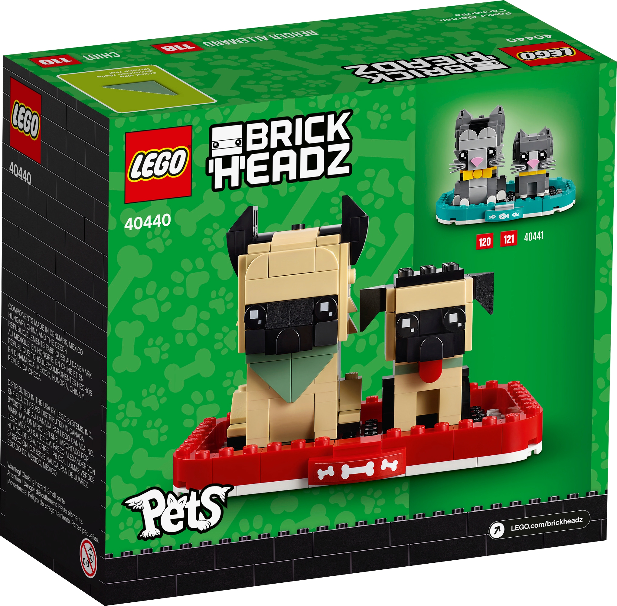 LEGO BrickHeadz 40440 German Shepherd (5)
