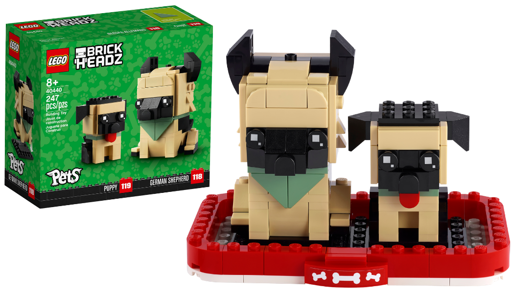 LEGO BrickHeadz 40440 German Shepherd