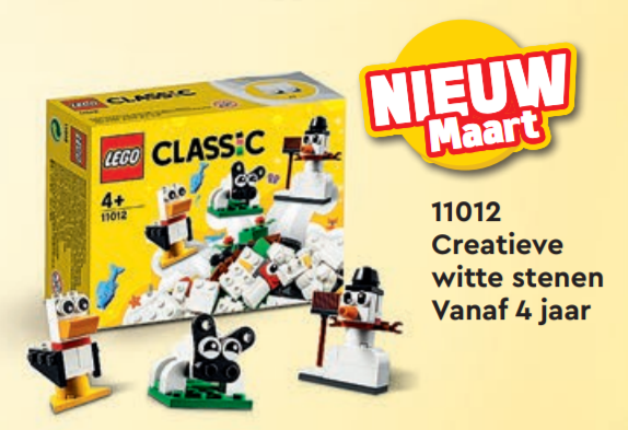 LEGO Classic 11012 Creative White Bricks