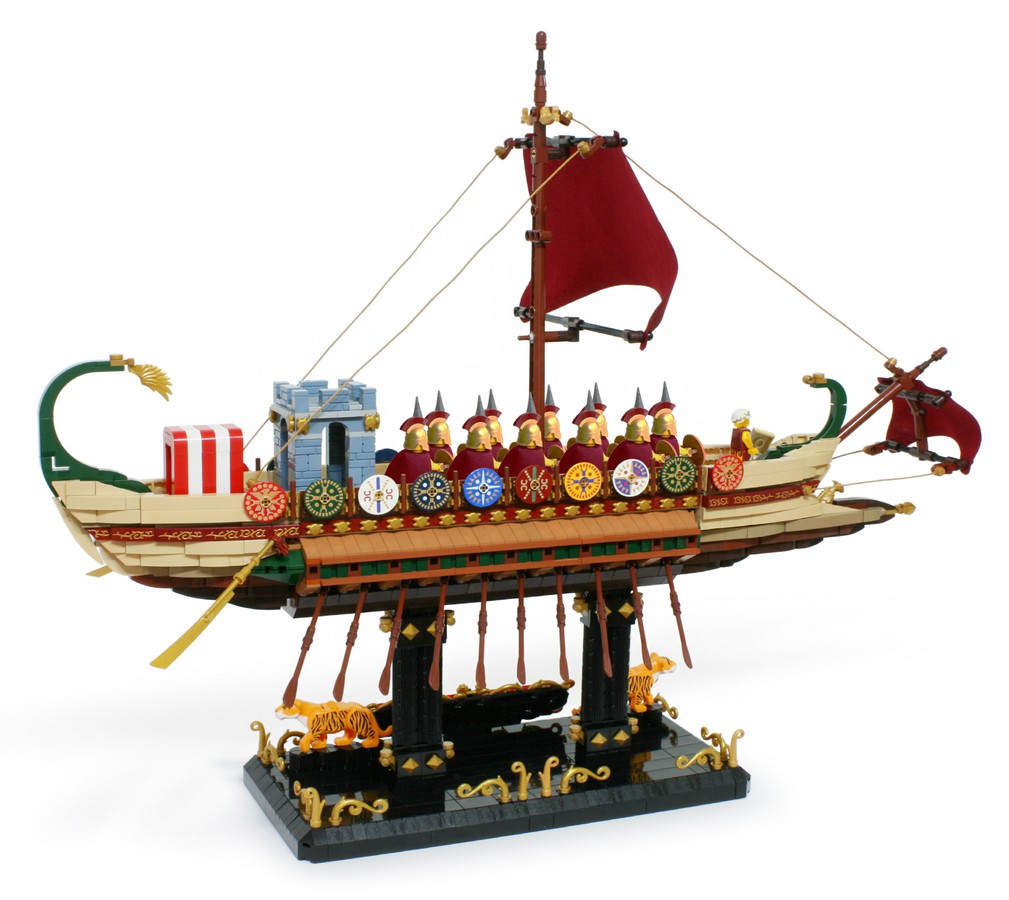 LEGO Ideas Roman Warship (1)