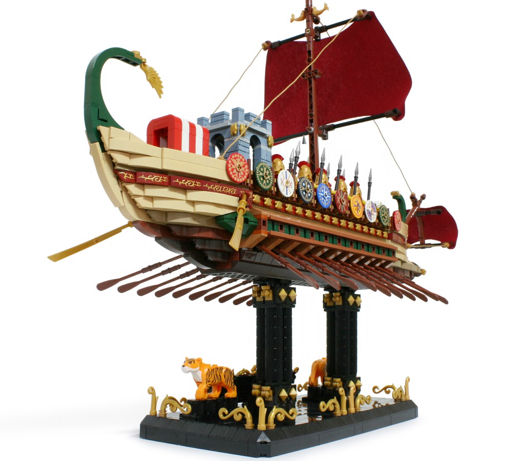 LEGO Ideas Roman Warship (2)