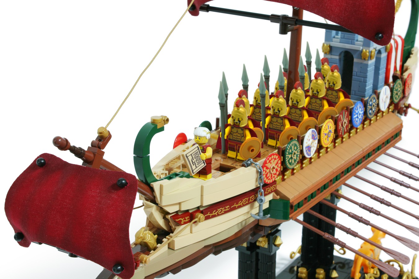 LEGO Ideas Roman Warship (3)