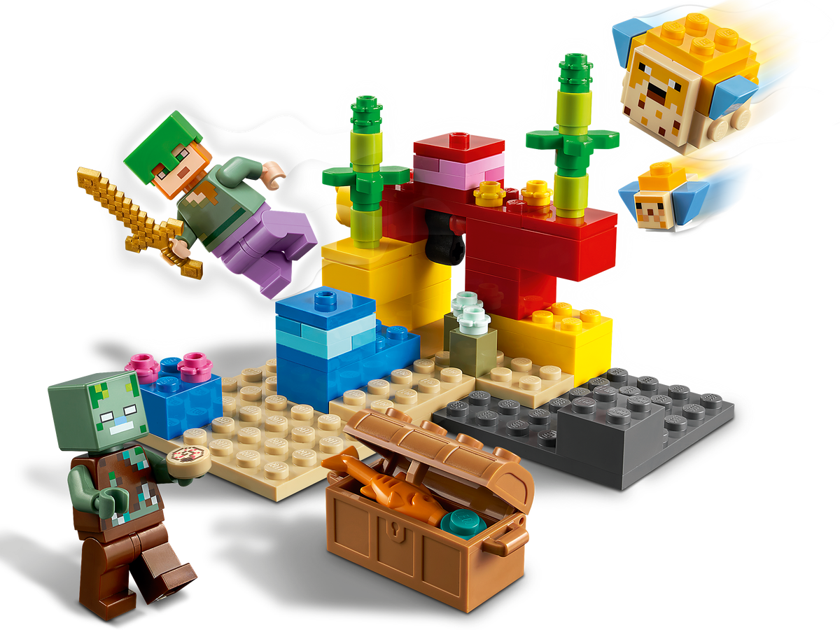 LEGO Minecraft 21164 The Coral Reef (1)