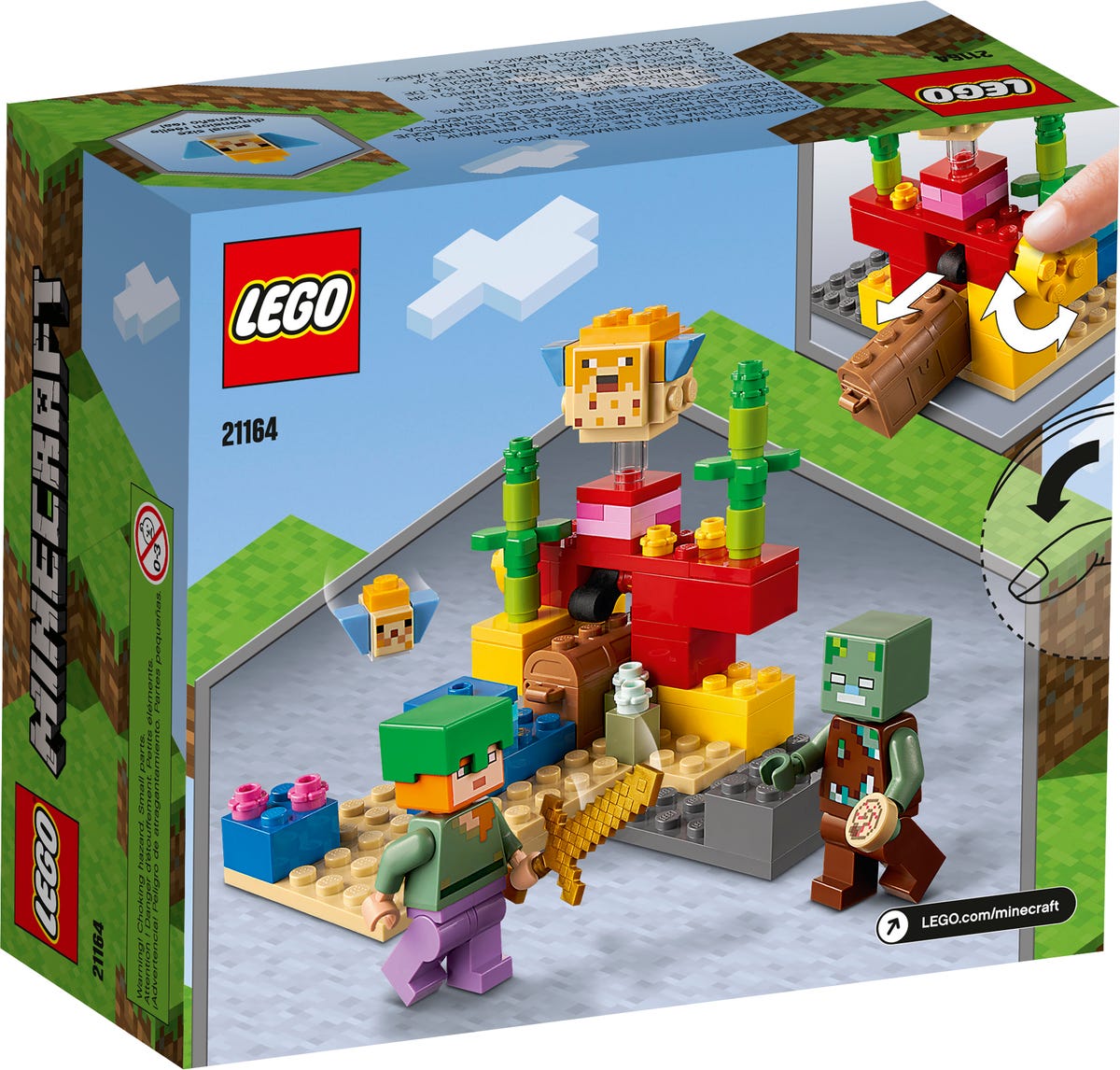 LEGO Minecraft 21164 The Coral Reef (2)