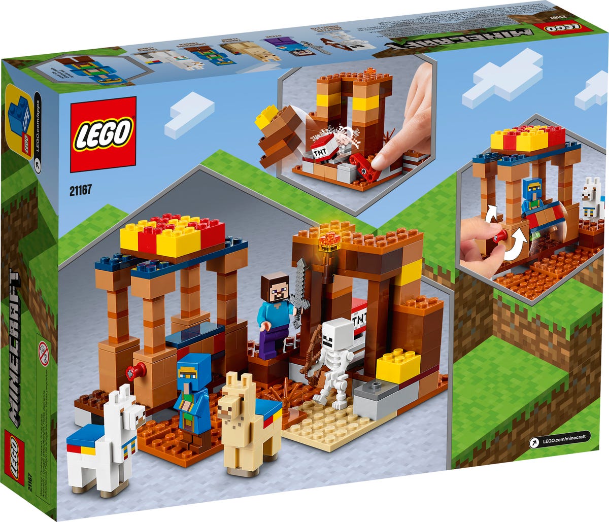 LEGO Minecraft 21167 The Trading Post (2)