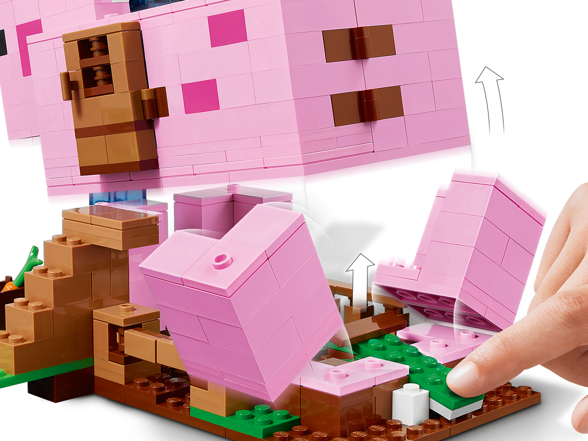 LEGO Minecraft 21170 The Pig House (2)
