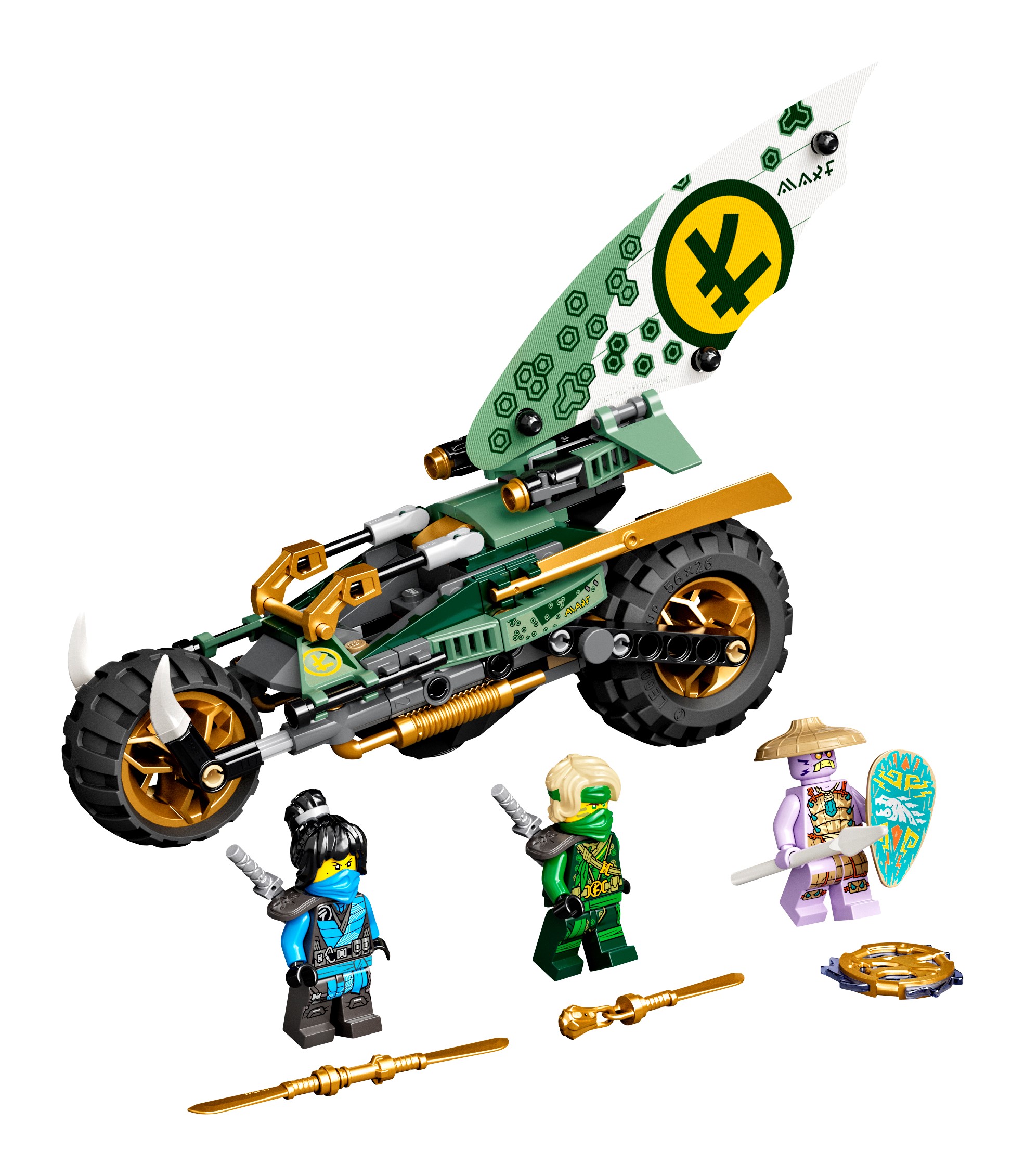 LEGO 71745 NINJAGO Lloyd's Jungle Chopper Bike (4)